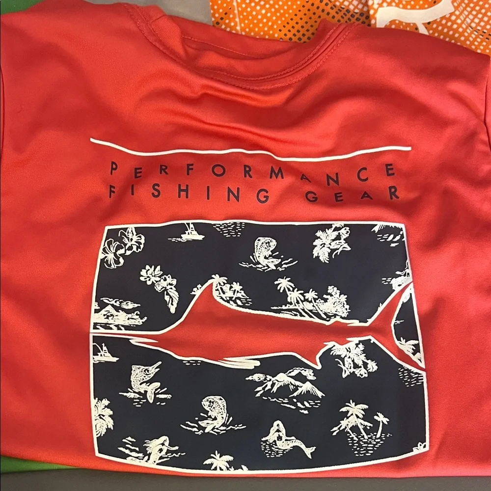 Kids. Columbia Outdoor Shirt Collection - set of 5. (Size: 8) - Picture 2 of 15